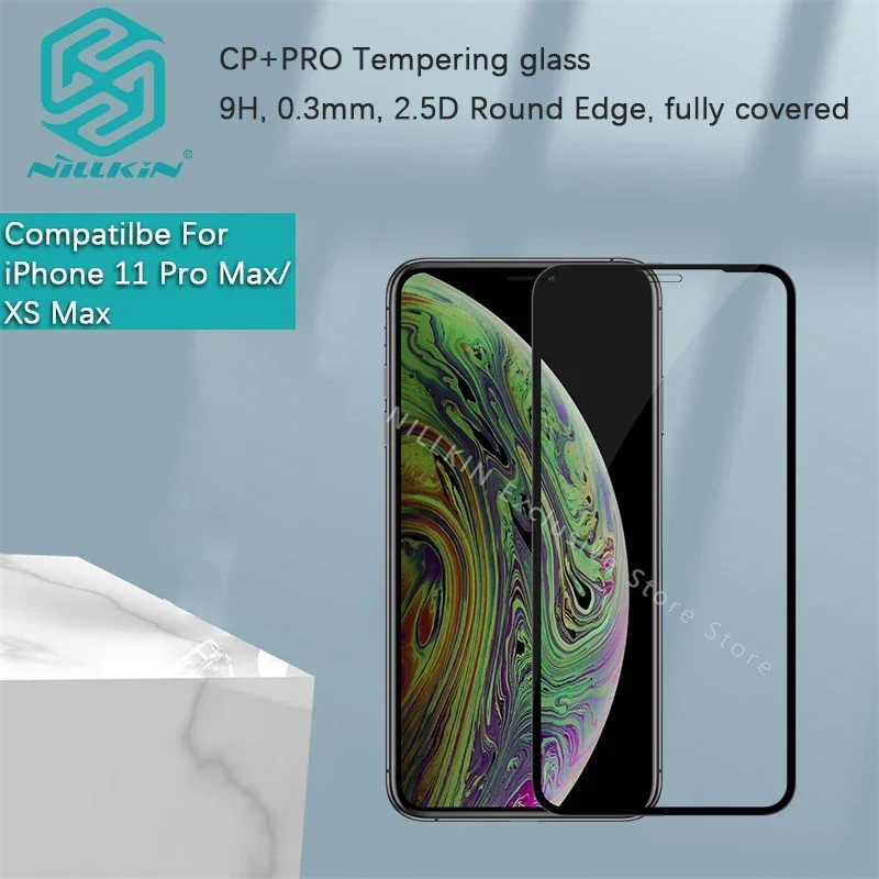 

Nillkin For iPhone 11 Pro Max/iPhone XS Max/XR CP+PRO Full coverage high-definition tempered glass protective film