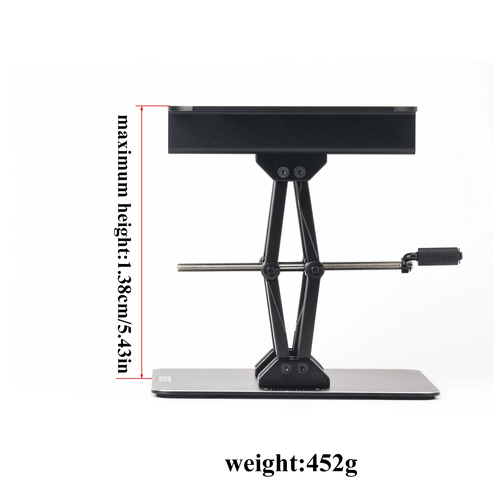 Aluminum Alloy Work Stand Adjustable Height Repair Station Assembly Platform for 1/10 1/12 TRX4 Redcat Axial Arrma Kraton Slash