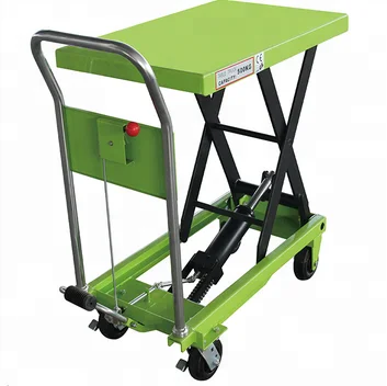 Hand Hydraulic Scaffolding Scissor Lift Table Scissor Lifter Mechanism Lift Table Price Hydraulic Pallet Trolley