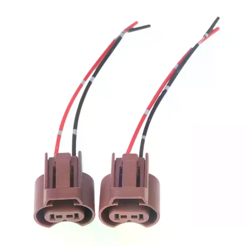 Head Fog Light Halogen Replacement Repair Harness Gauge Wire Two Harness Fog Light Socket Connector Lamp Bulb 9006 HB4