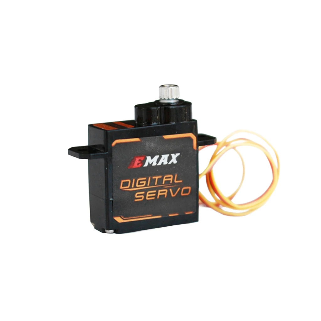 EMAX HV-Metal Gear Servo Digital para RC Car, Helicóptero Robô, Brinquedo, Módulo Barco, Alta Qualidade, Para Todos os Propósitos, 6g, ES9052MD, 4Pcs