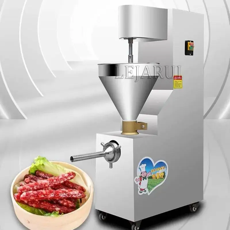 

Высококачественная электрическая машина для наполнения колбас из нержавеющей стали SUS304, автоматическая машина для изготовления колбас с функцией перекручивания, цена по акции