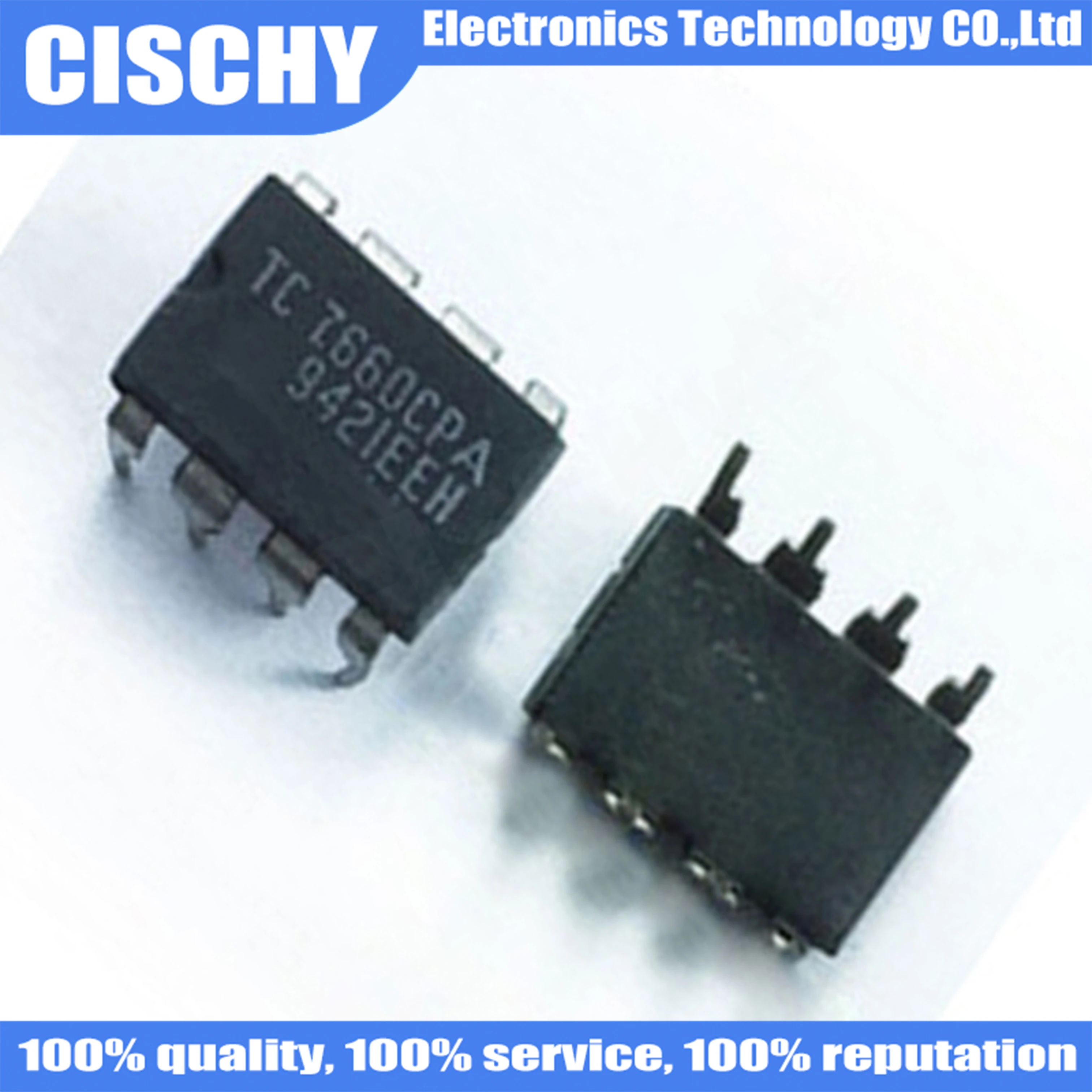 10pcs/lot TC7660 TC7660CPA DIP-8 In Stock