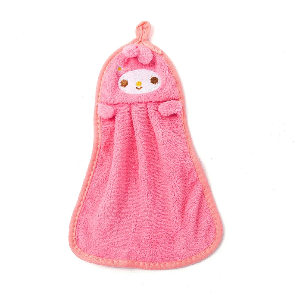 Baby Nursery Hand Towel Bath Towels Toddler Soft Plush Cartoon Animal Wipe Hanging Bathing Towel For Children kitchen Towel