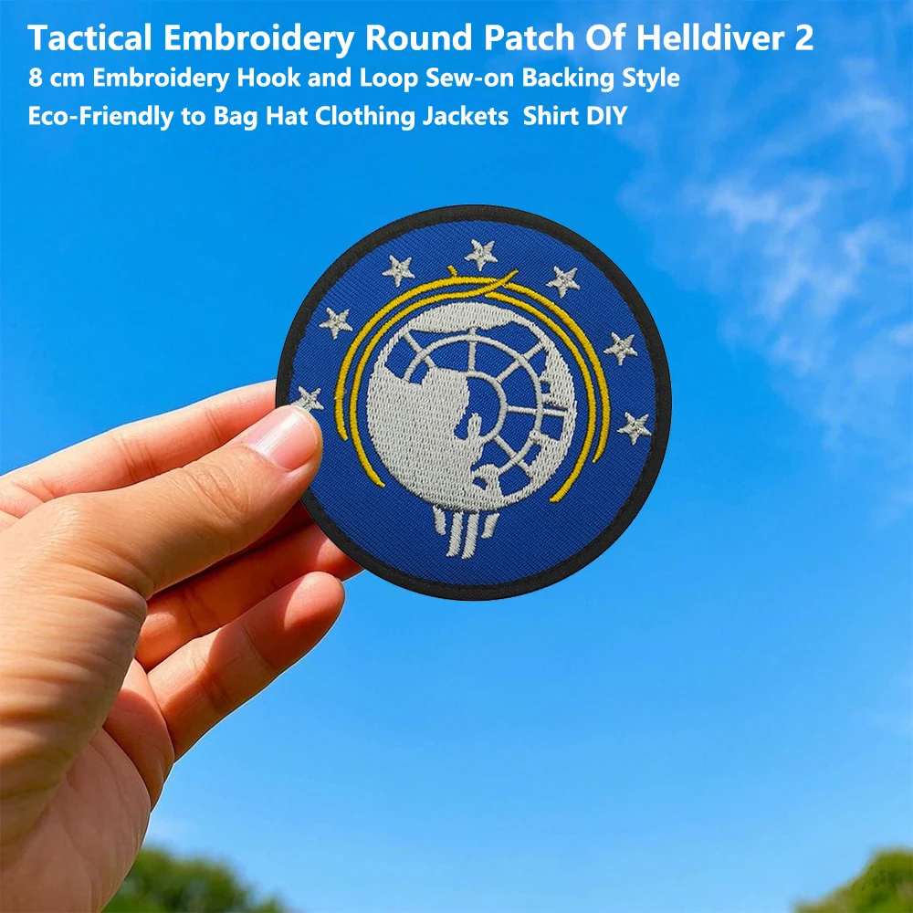 الجمجمة التكتيكية التصحيح التطريز هوك وحلقة شعار نحن نغوص معا شارة ملصقات حقيبة الظهر للملابس