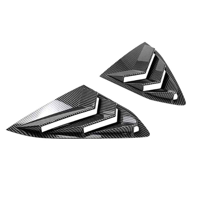 

Car Rear Triangle Window Shutters For Corvette C8 2020-2023 Carbon Fiber-ABQF
