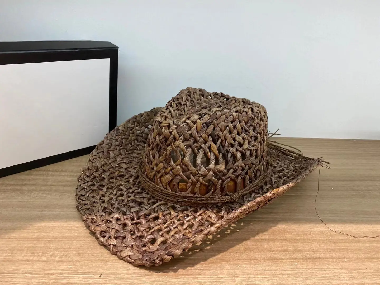 

Designer Brand Western Cowboy Straw Hat Knight Hat Female Summer Seaside Holiday Beach Cap Hard Jazz Kепка Tide sexmachine Hot