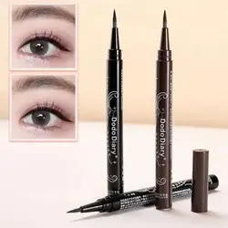 Eyeliner Black Liquid Eyeliner Pen Waterproof Fast Sponge Smudge Liner Makeup Dry Head No Pencil Eyeliner Eye Pencil P8X9