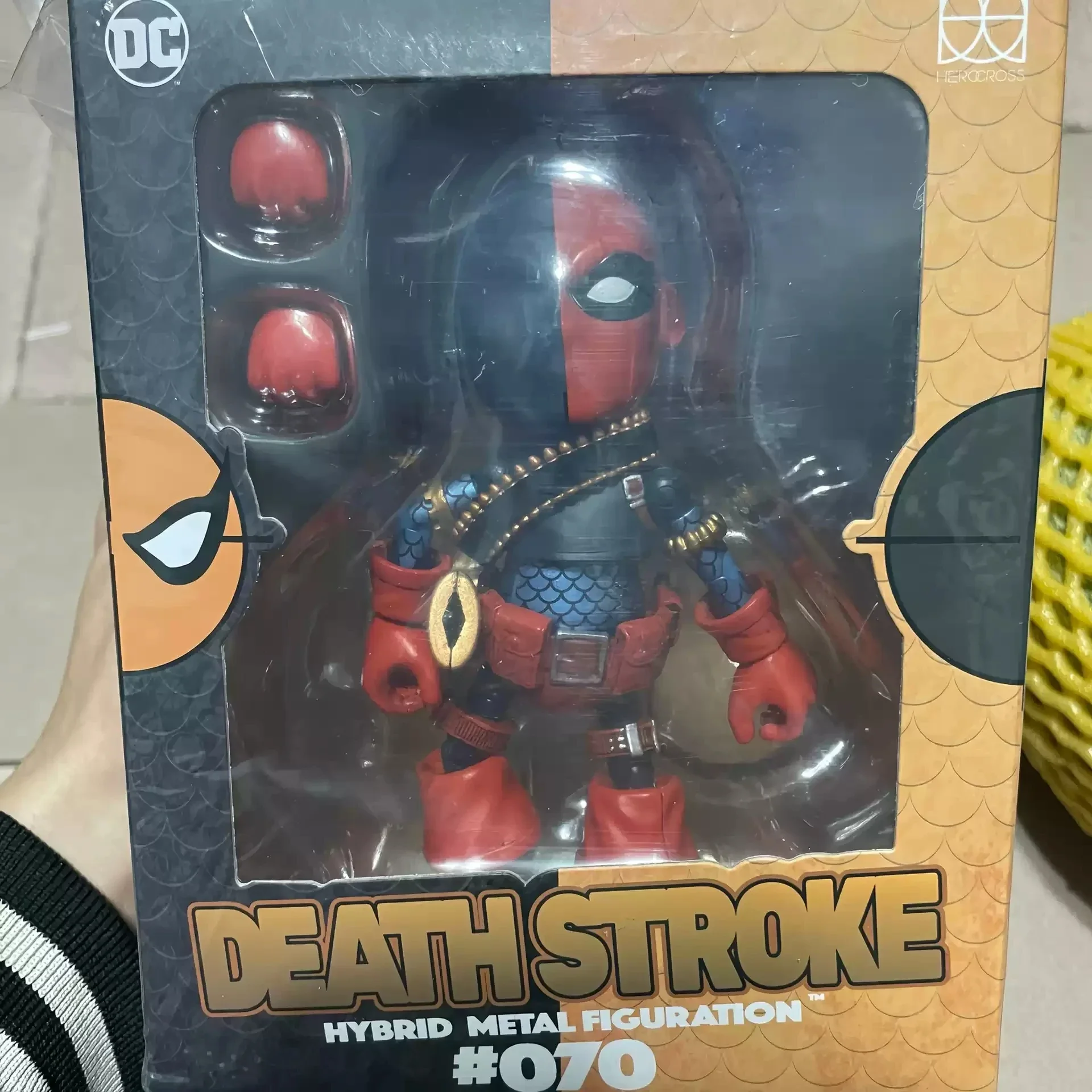 New Year Special Offer Original Herocross 15cm Dc Anti-Hero Suicide Squad Deadshot Deathstroke Anime Figure Secret Six Toys Gift