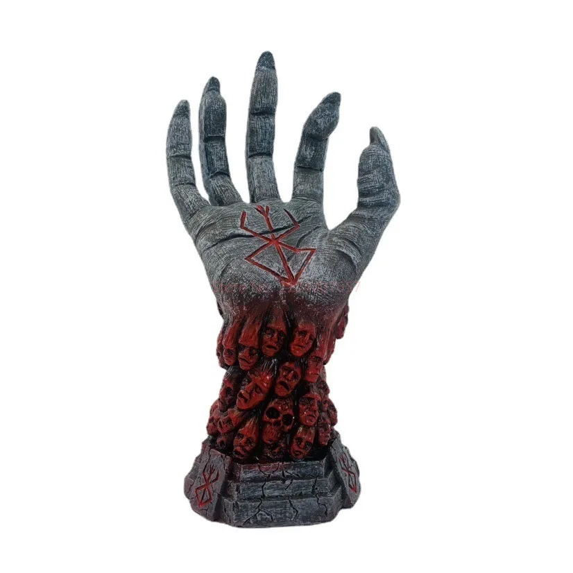 Figura de resina gótica de Witch'S Hand Anime Berserk, estatua de Dios, llaves de pared estéticas, modelo coleccionable, muñeca, juguetes, decoración del hogar