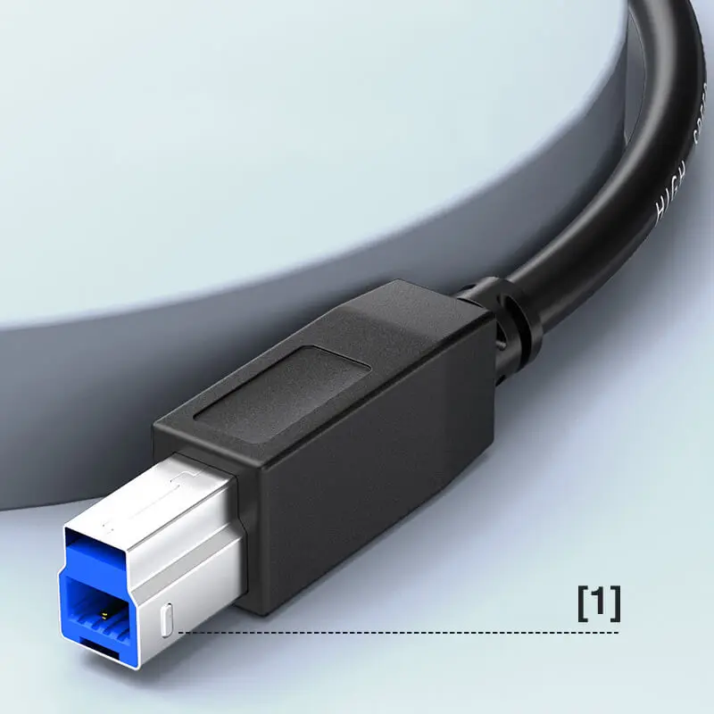 USB Type A To USB3.0 Type B Printer 3.0 Cable High-speed Square Port Data Computer Connection 0.5m 1m 1.5m 2m 3m 5m Printer3.0