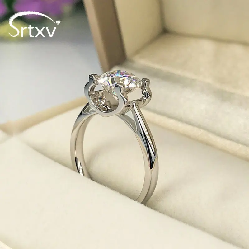 

5CT D Color VVS1 Moissanite Rings For Women Men 925 Sterling Silver Band Wedding Engagement Party Birthday Gift Fine Jewelry GRA