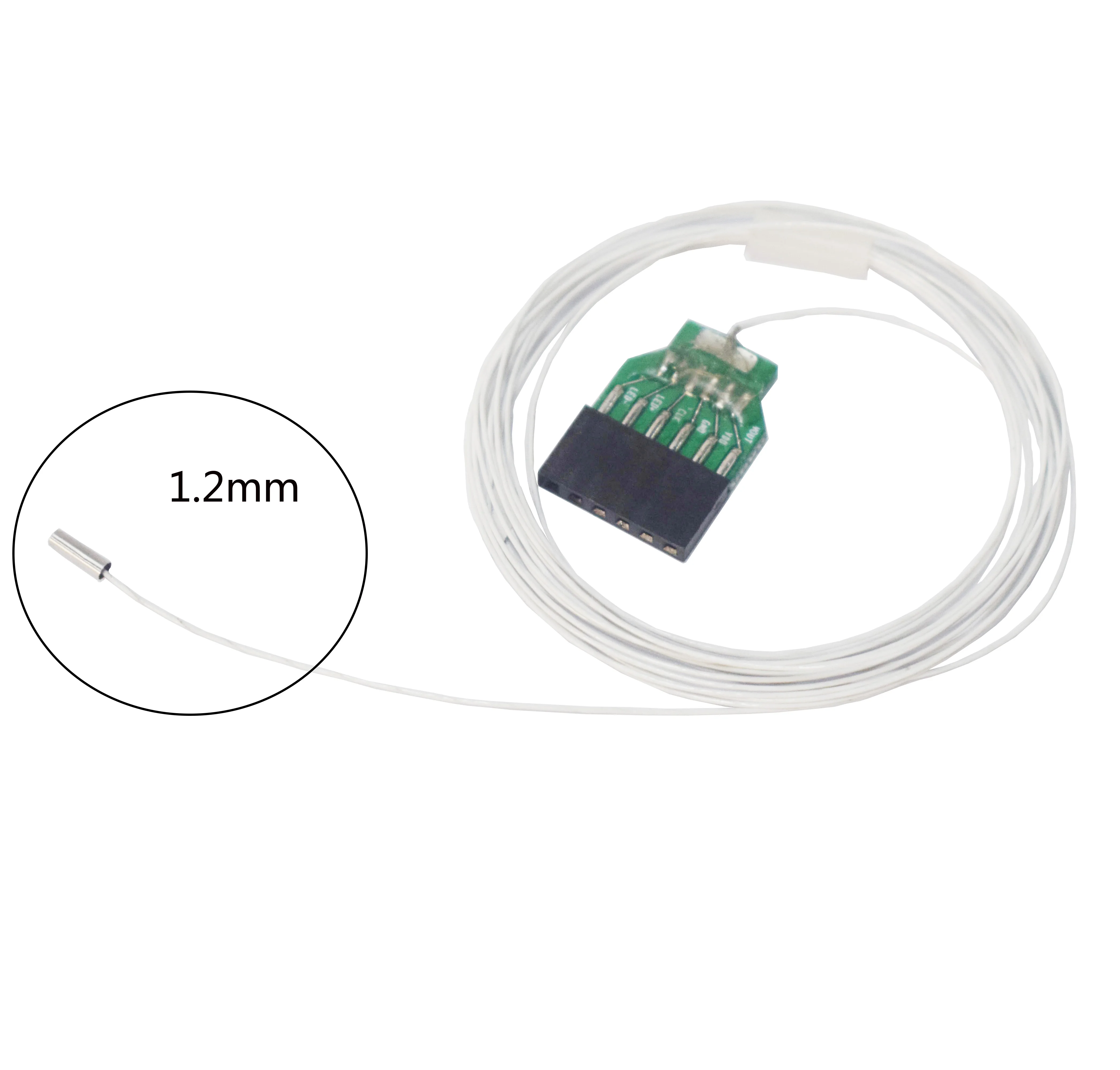 1.2mm 2 LED Mini USB OVM6948 for bronchoscope 200*200 on HD image 0. 65mm Mental protection endoscope  module