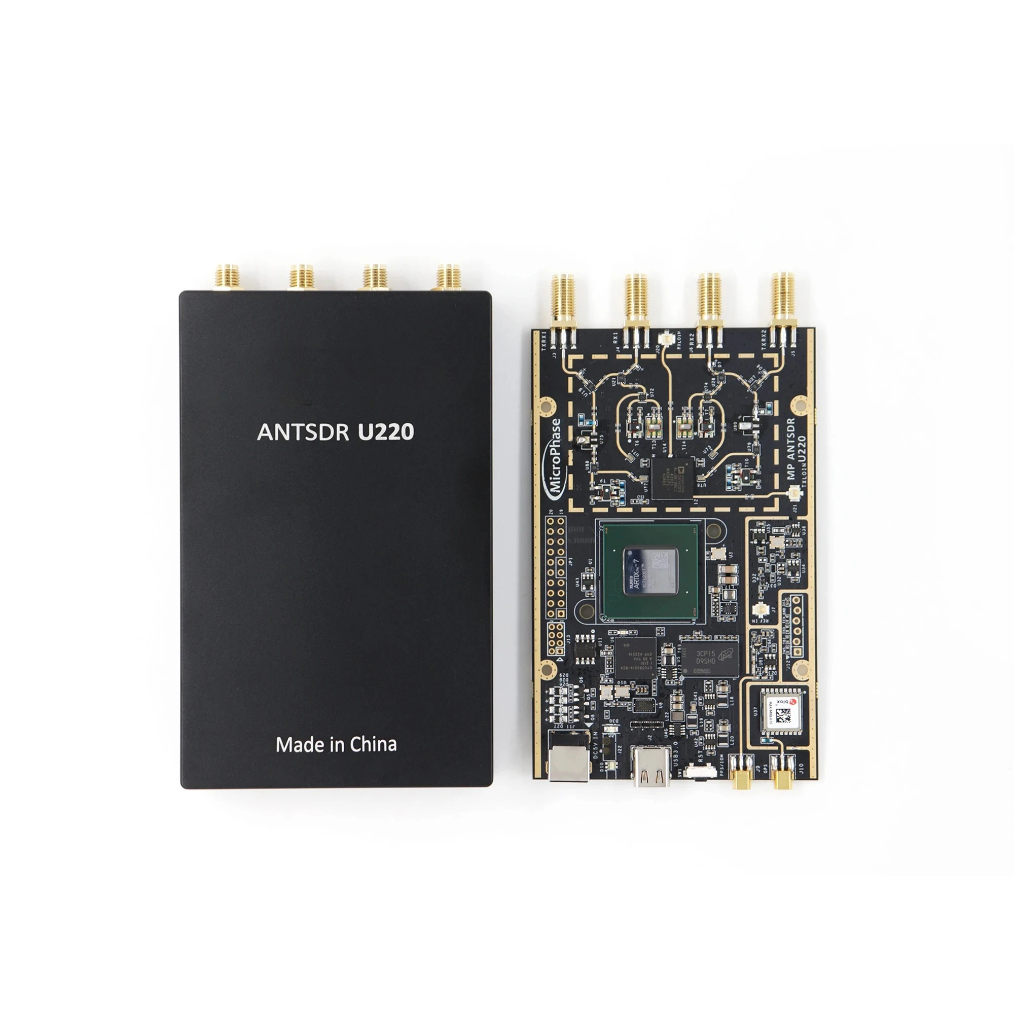 Software Defined Radio Demo Board 70MHz-6GHz SDR USB3.0 ADI AD9361 AD9363 SDR USRP UHD ANTSDR U220
