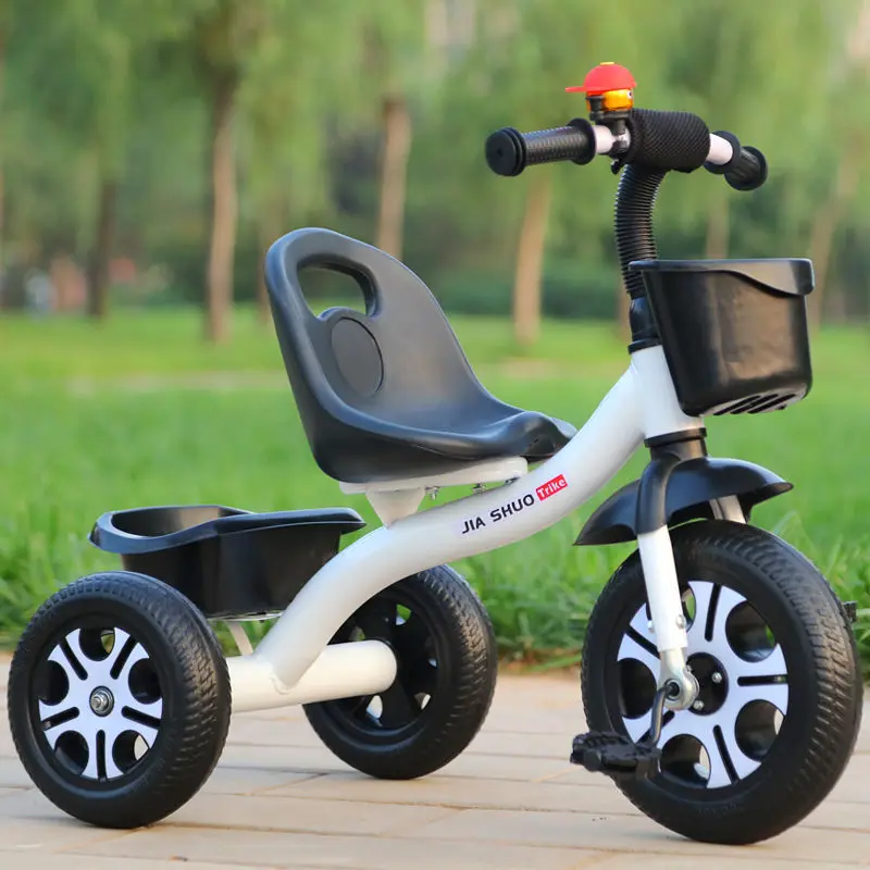 LazyChild Children Tricycle Kids Balance Bike Three-Wheeled Children\'s Pedal Tricycle Bicycle Outdoor Sports Toys For 1-6 Y Kids