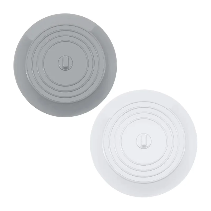 2Pcs Large Drain Plugs 6Inch Kitchen Sink Drain Protector Bathtub Drain Stoppers Set Shower Drain Plugs for Kitchen Bathroom
