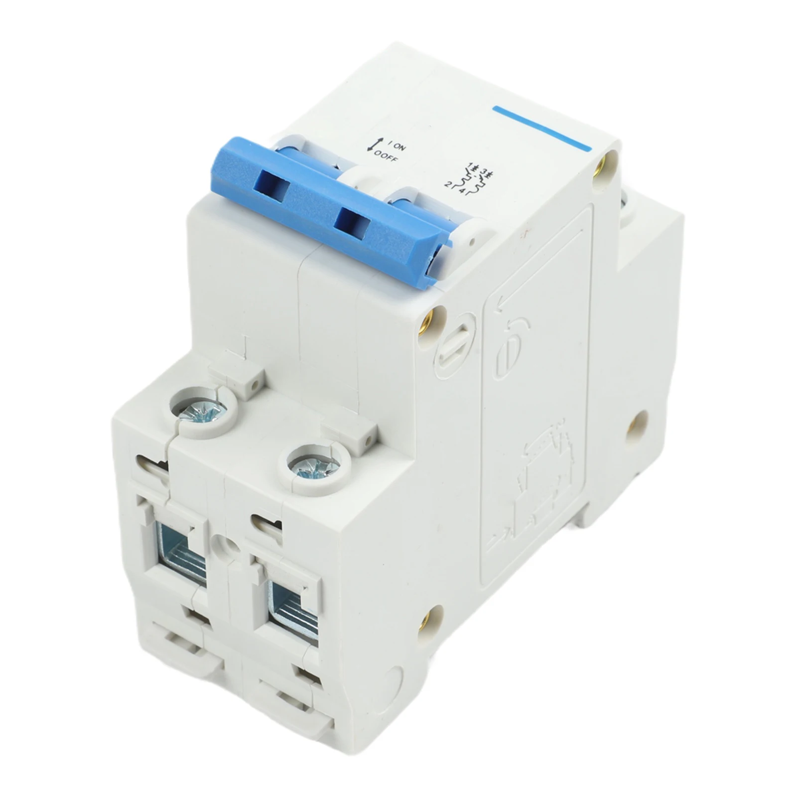Fast Power Disconnection DIN Rail Breaker 36*42.5*82.6mm Miniature Circuit Breaker Installation Drop Resistant Casing