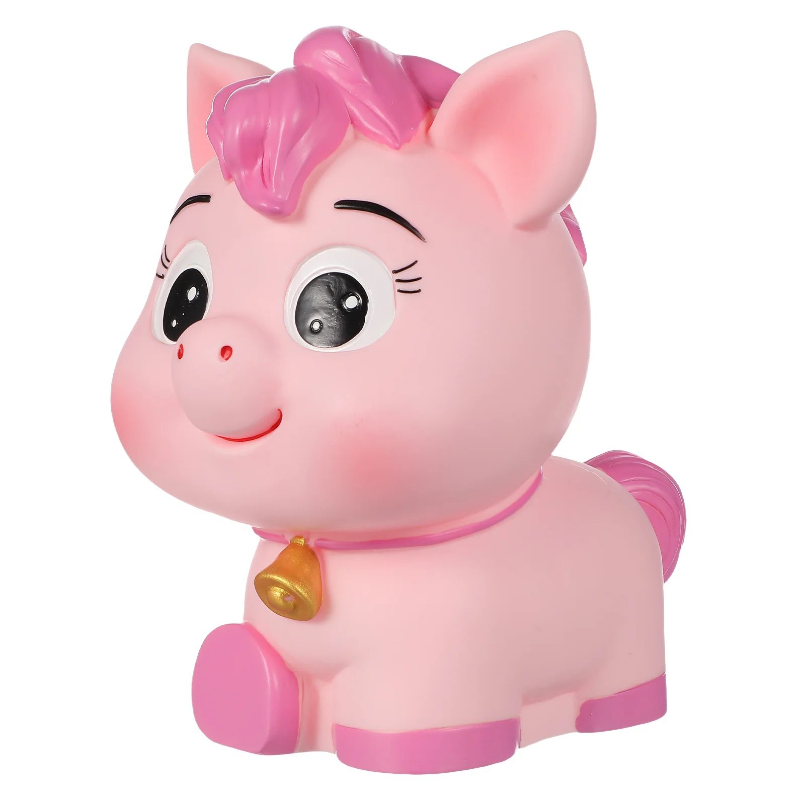 

Horse Money Bank Unbreakable Coin Box Cute Animal Money Saving Box Birthday Gift Pink Decor Horse Ornaments