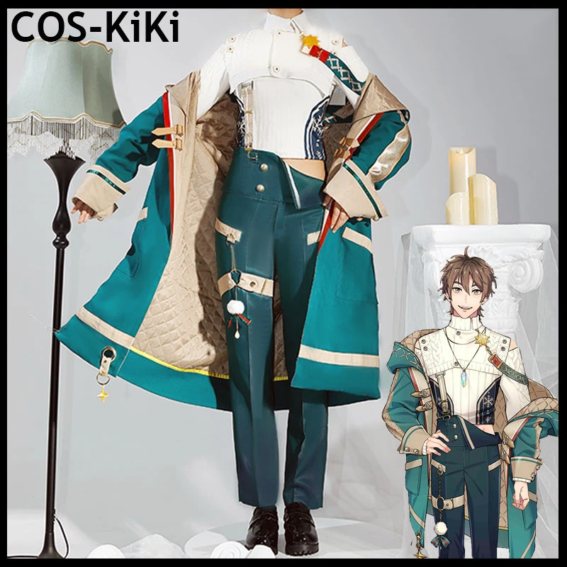 

COS-KiKi Nu: Carnival Eiden Game Suit Cosplay Costume Gorgeous Handsome Uniform Halloween Party Role Play Outfit Men S-2XL