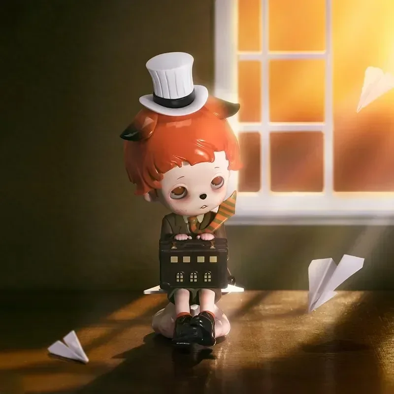 POP MART 이노소울 인 더 스틸 룸 시리즈 정품 미스터리 박스 블라인드 박스 게스 백 장난감 인형 귀여운 데스크탑 장식품 컬렉션
