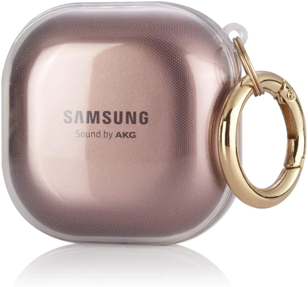 Per Buds FE 2023 Custodia Buds2 Pro 2022 Custodia morbida in TPU Custodia trasparente con portachiavi per Samsung Buds Pro 2 Live FE Cover