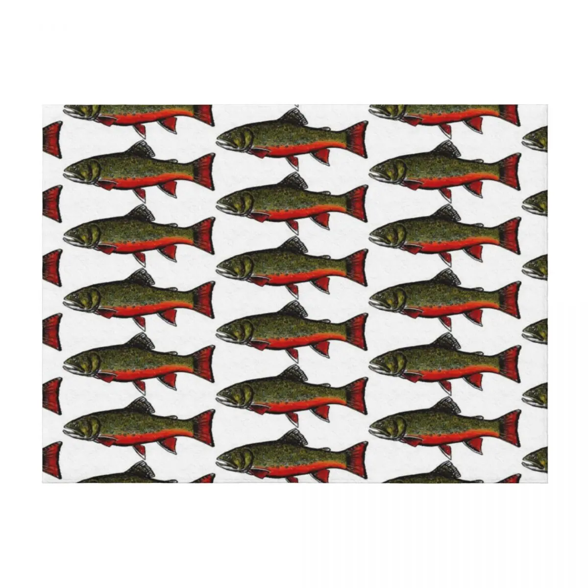 

Brook Trout Throw Blanket Weighted Blankets For Baby Fashion Sofas Decorative Sofas Blankets