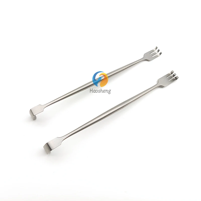 Stainless Steel Plastic Beauty Senn Muller Retractor Micro-Fine Double Eyelid Double Head Plastic Nose Eyelid Retractor