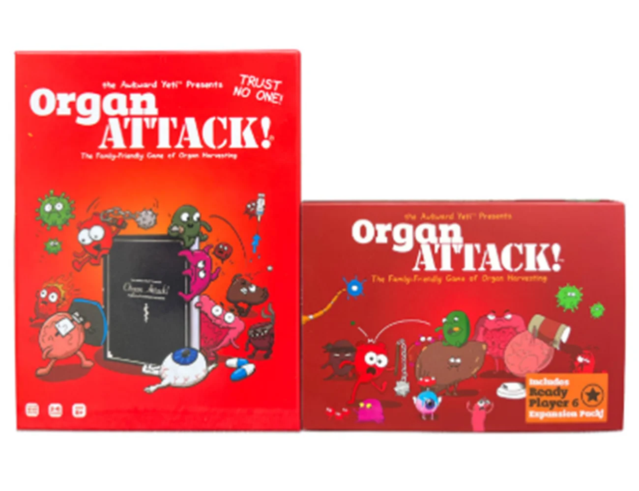 Organ Attack! Tabletop Card Game - Pop Bunny Board games