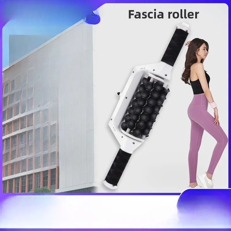 Vibration Rolling Massager Shaping Full Body Muscle Movement Relaxation Wireless Electric Rolling Instrument