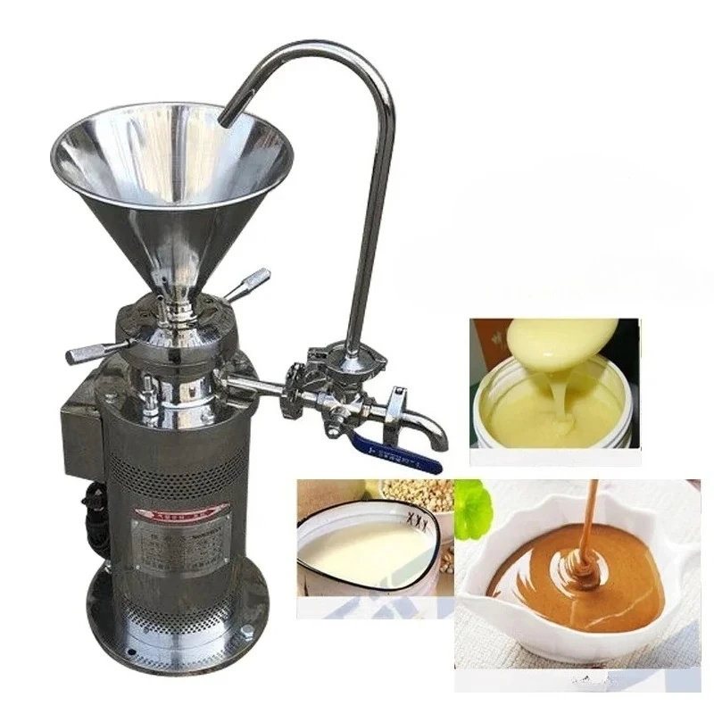 SAT Moulin sesamo colloïdal, vers beurre cacahuetes, rectifieuse soja, máquina de molienda de revestimiento JML50