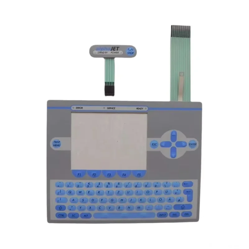 Keyboard membrane use for alphajet metronic KBA metronic inkjet coding printer