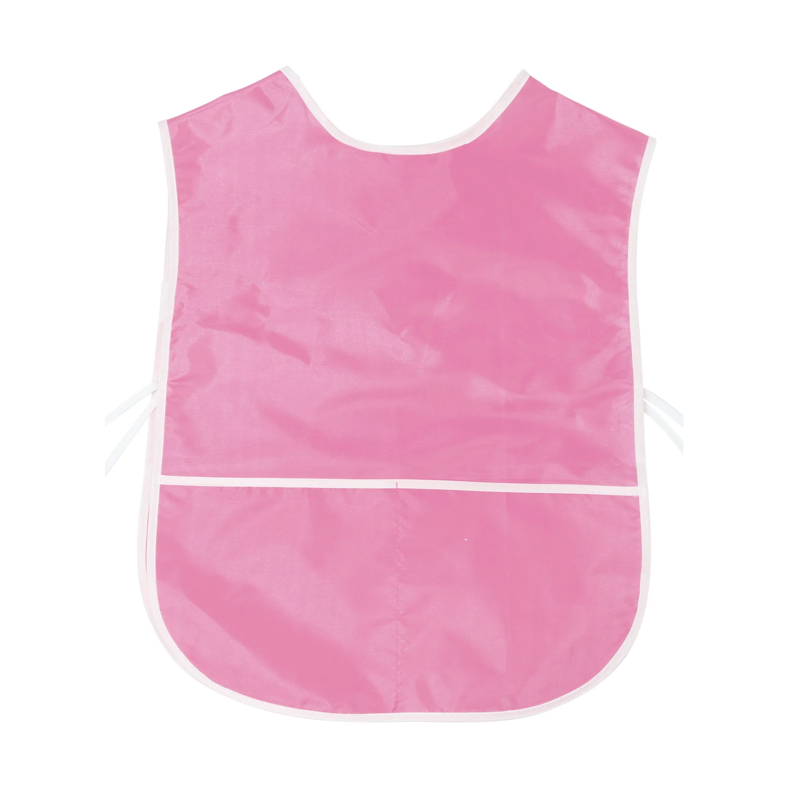 

1pc Kids Vest Pinafore Waterproof Baby Smock For Kindergarten Feeding Dirt Resistant Apron Nylon Bib Infant Feeding Smock