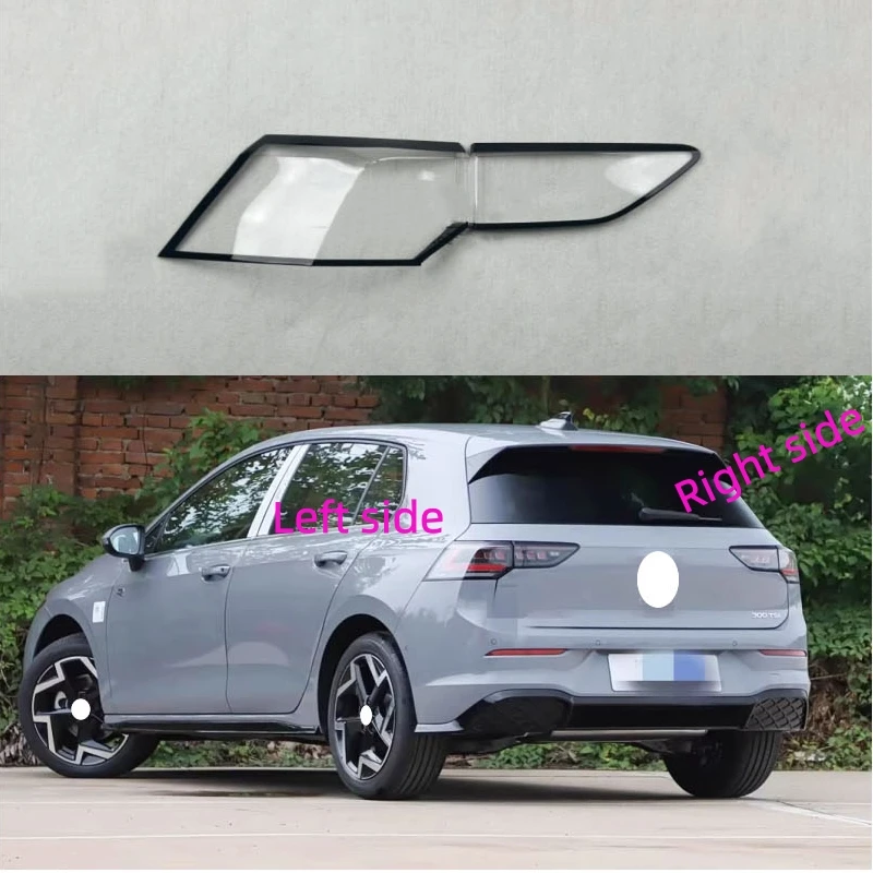 

For Volkswagen VW Golf 8.5 2025 2026 Rear Taillight Shell Replace Brake Lights Lens Lamp Shade Rear Shell Cover