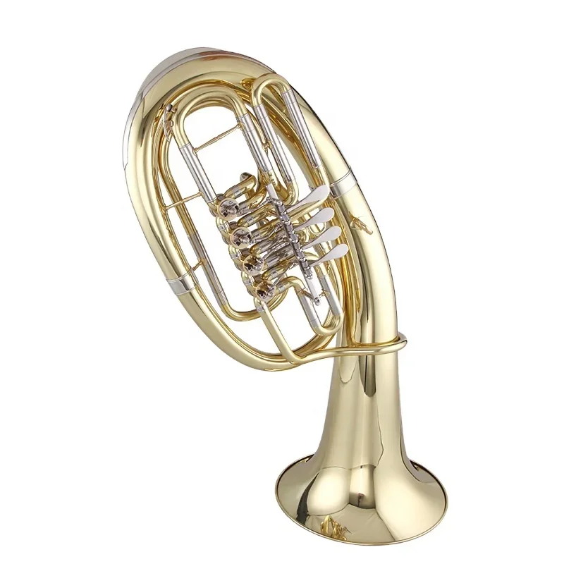 

High Quality Rotary 4 Piston Tunable Euphonium