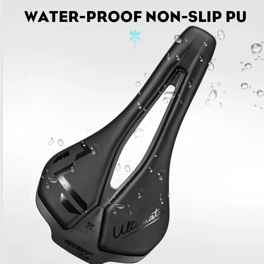 RYET Full Carbon Bike Saddle Ultralight Racing Bike Seating Saddles 115g 7x9mm Road Bicycle Seat Cushion Cycling Accessories