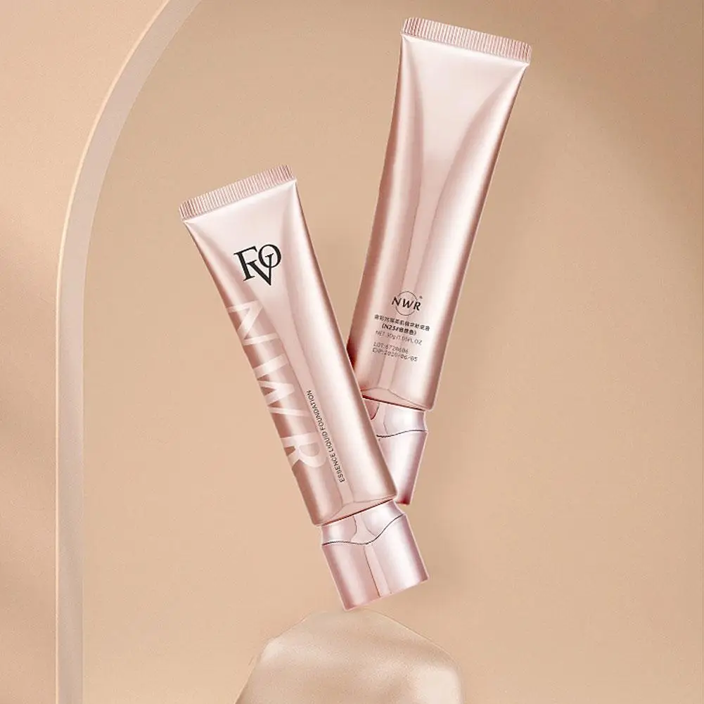 Fvo-base líquida Golden Diamond Shining Essence, Kit corrector de Control duradero, crema hidratante de aceite largo Bb, A5j3