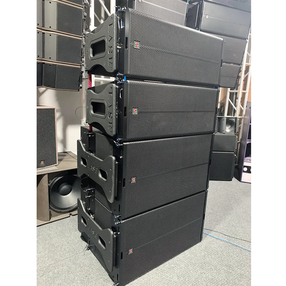 LA-6S Dual 12 Inch Passive Full Range Speaker Outdoor Concert DJ Stage Equipment
