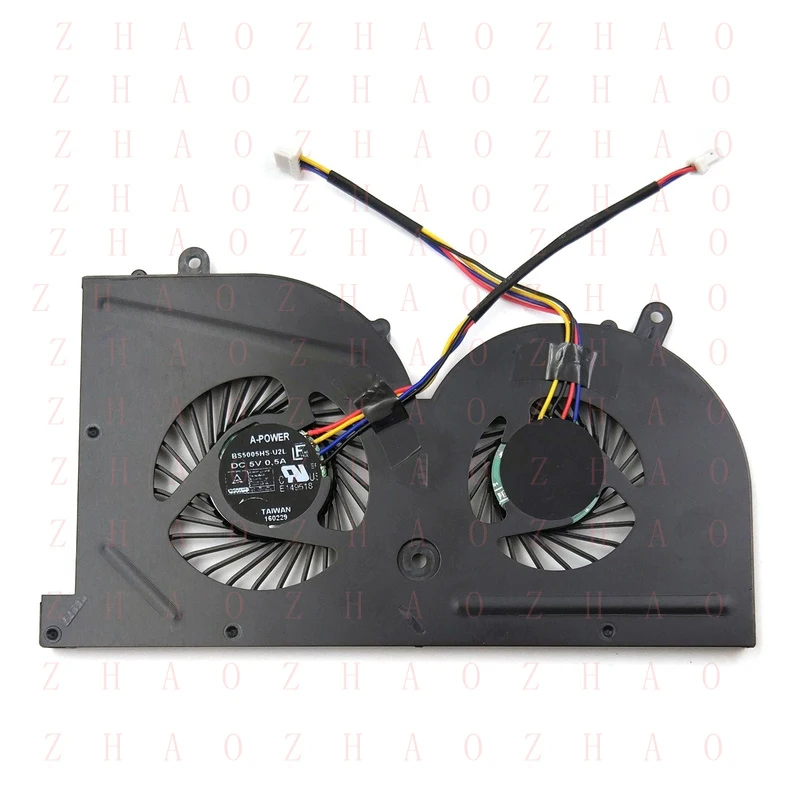 L+ for MSI GS63 GS63VR GS73 GS73VR GPU Cooling FAN