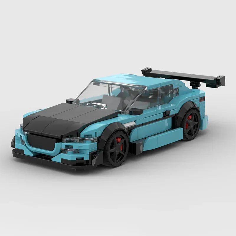 Urban Champion Speed Cars Moc Bausteine, klassisches Modell, Technologie, Ziegel, DIY-Montage, Konstruktionsspielzeug, Urlaubsset, Geschenke