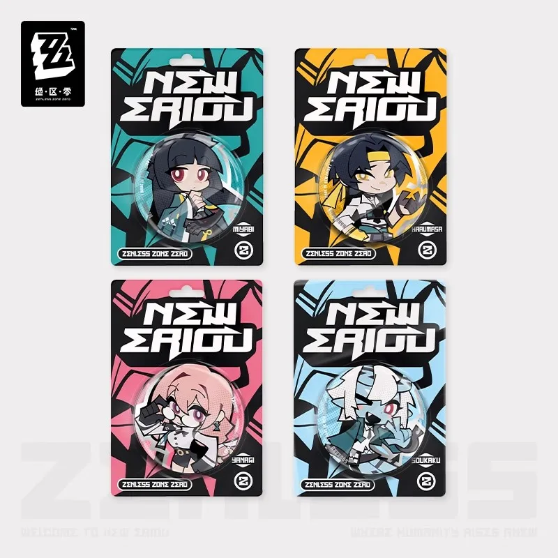 

Official miHoYo Zenless Zone Zero Li Du Series Q-version Badge H.S.O.S.6 Genuine Anime and Game Merchandise Brooch Accessory