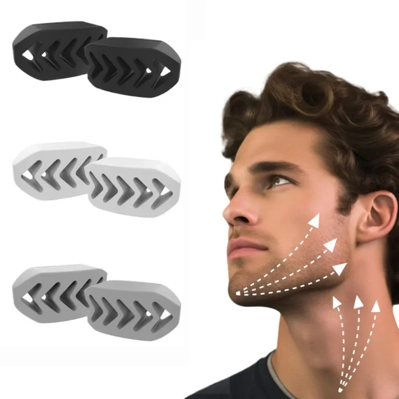 

New Silicone Jaw Exerciser Toner Jawline Fitness Ball Neck Toning Equipment Beauty Double Chin Exerciser