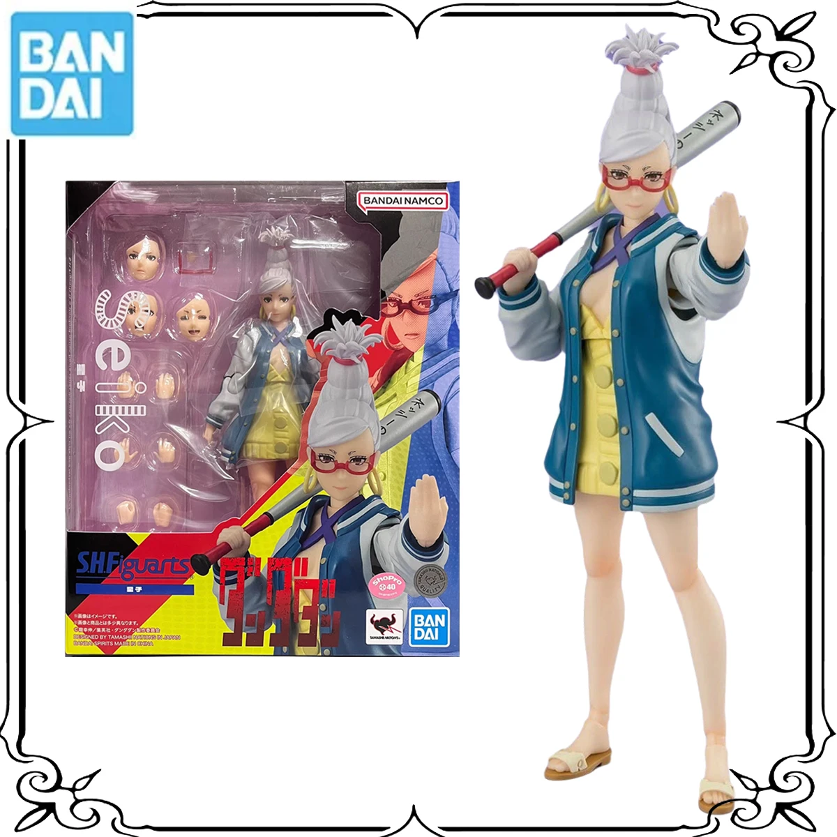 

Bandai Original S.H.Figuarts DAN DA DAN SEIKO Anime Action Figures Toys for Kids Gifts
