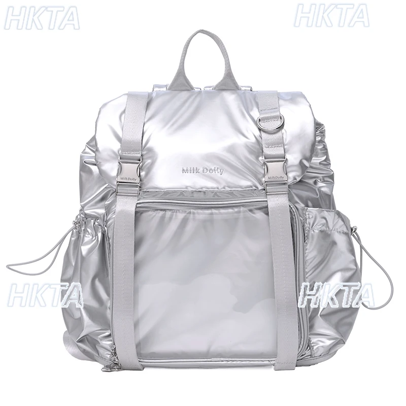 Japanese Style Casual Versatile Pain Bags Women Mine Summer Fashion Shoulder Daily Drawstrings Large Capacity Schoolbags Ladies