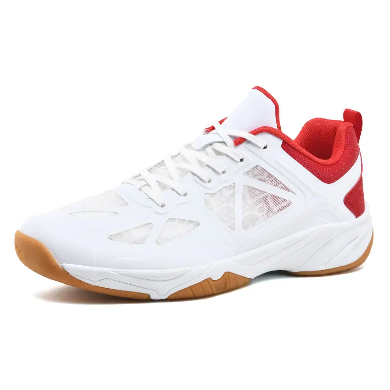 Unisex Men Women Badminton Squash Indoor Sports Shoes Ultra-light Rubber Sole Volleyball Table Tennis Training Sneakers