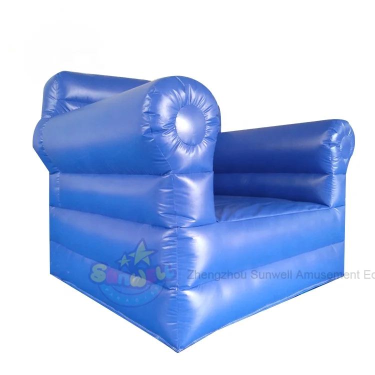 Big inflatable air sofa blow up chair for kids toys inflatable advertising model