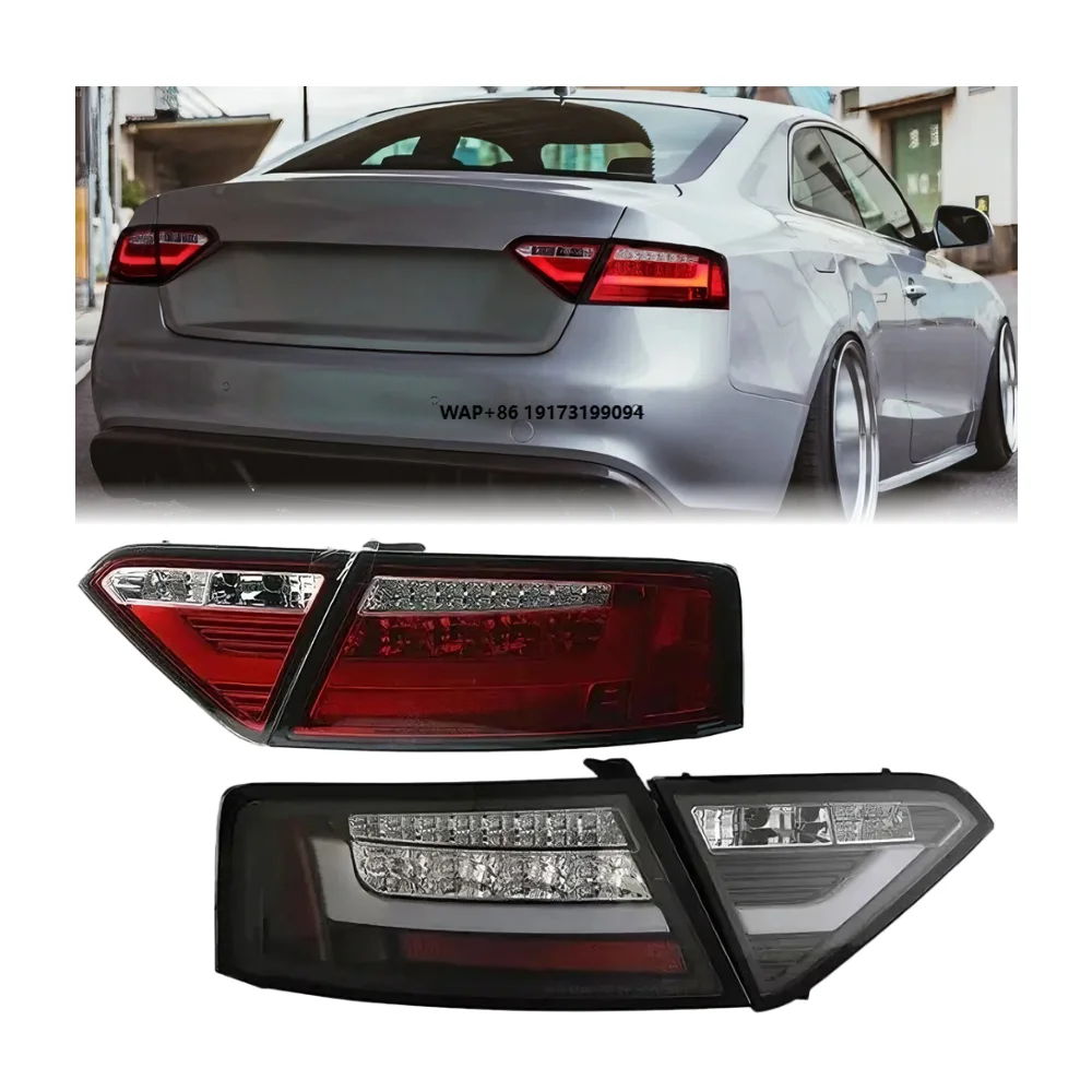 

A5 S5 Taillights 2008-2016 Plug and Play Upgrade LED Modified Rear Tail Lamp Daytime Running Light Car Auto Accessories