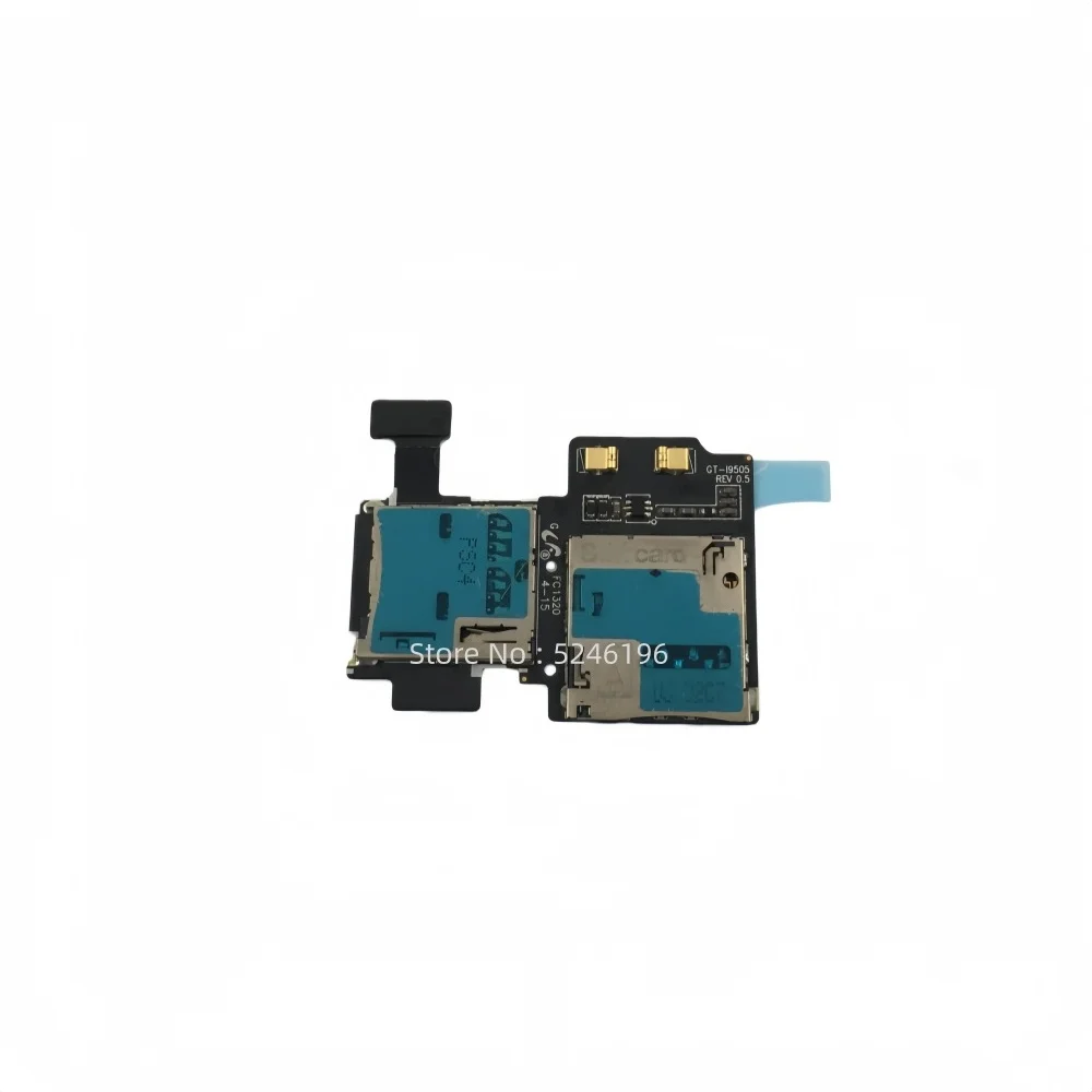 Slot para titular do cartão SIM Card Tray, Slot para Samsung Galaxy S4, I9500, I9505, I337, I9109, SPH-L720, Substituir Parte, 1Pc