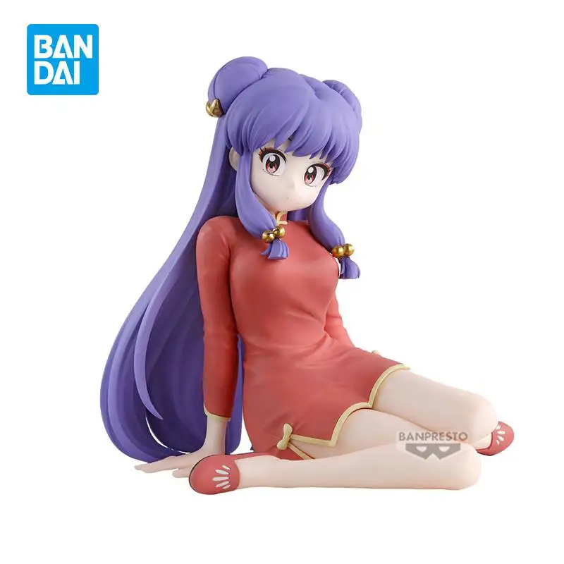 Original BANDAI Banpresto Relax time Ranma Nibun-no-Ichi Shampoo PVC Anime Figure Action Figures Model Toys