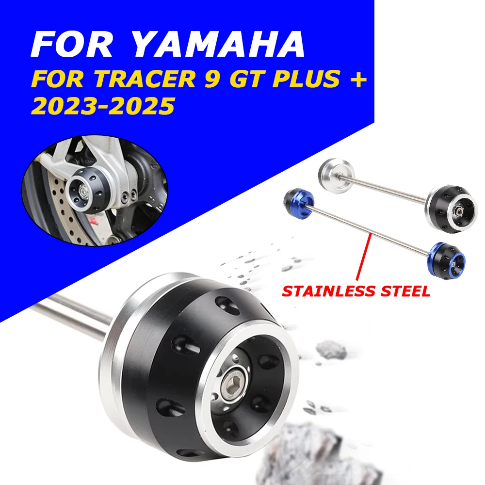 

Motorcycle Accessories Front Rear Wheel Fork Axle Slider Crash Pad Frame Slider For YAMAHA Tracer 9 GT Plus 9GT + Tracer9 GT