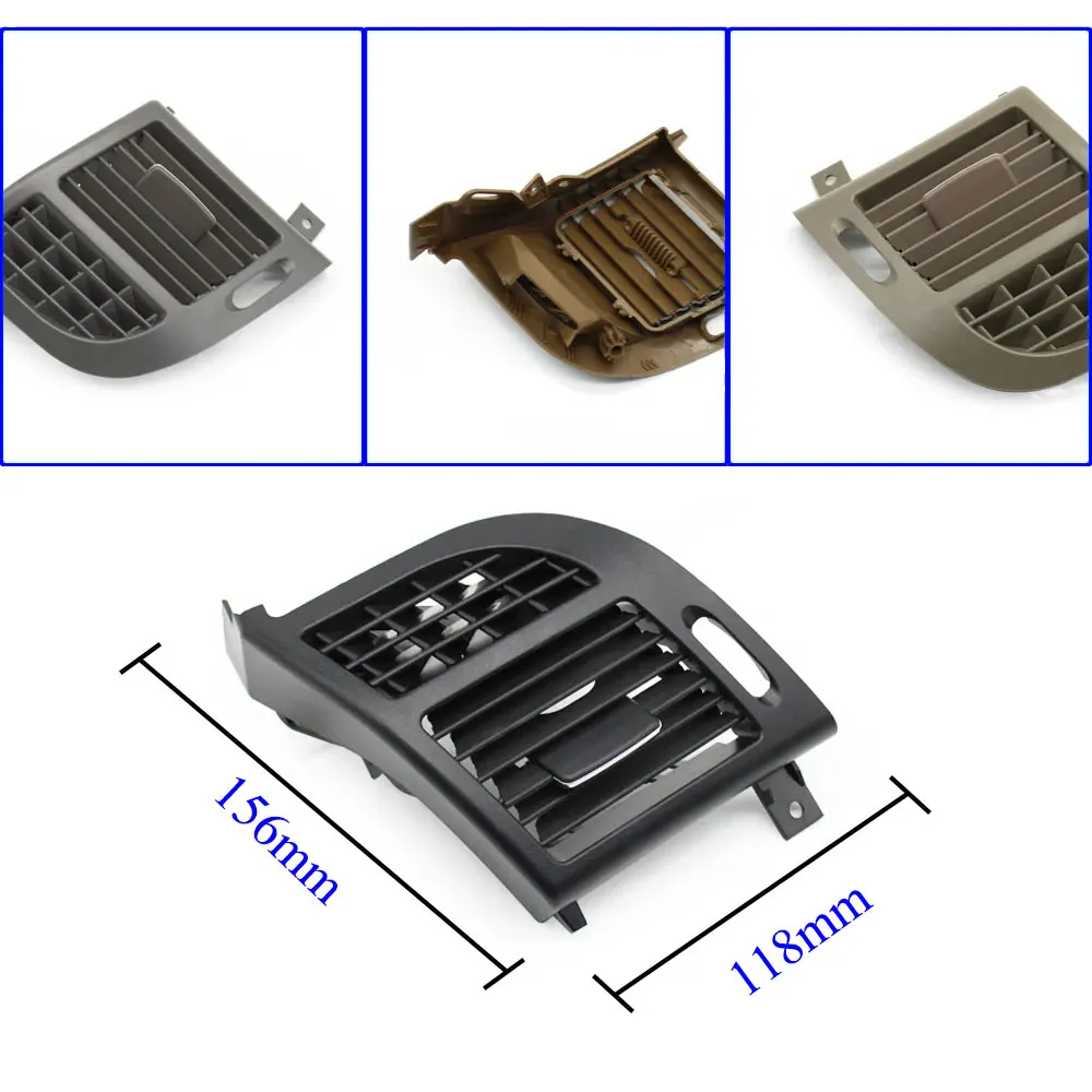 Dashboard Center Air Conditioning Panel Left Right AC Vent Grille Cover For Mercedes Benz E Class W211 2003 2004 2005 2006 2007